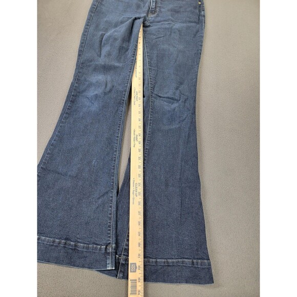 KanCan Jeans Womens Size 11 29 Dark Blue Flare Bootcut Stretch Denim KC8411D - Picture 2 of 14